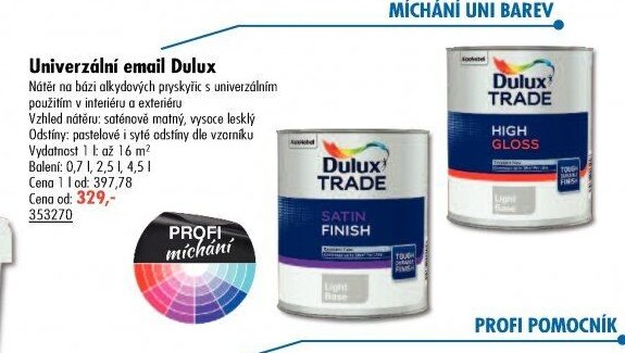 Univerzální email Dulux