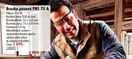 Bruska pásová PBS 75 A