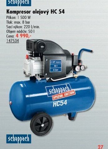 Kompresor olejový HC 54