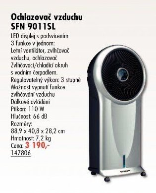 Ochlazovač vzduchu SFN 9011SL