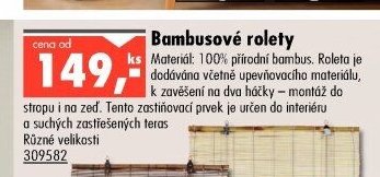 Bambusové rolety
