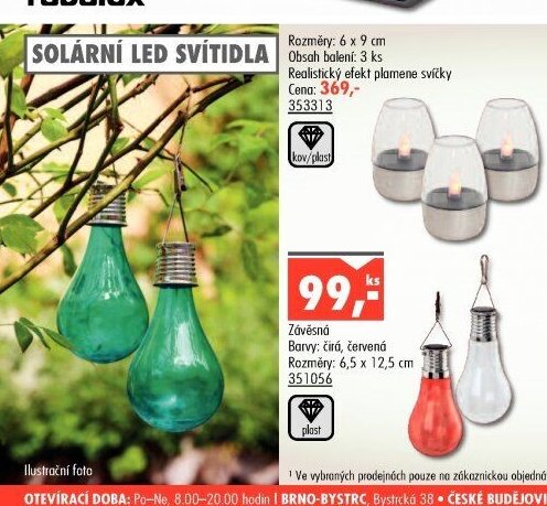 SOLÁRNÍ LED SVÍTIDLA
