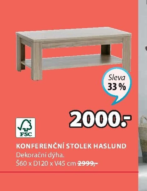 Konferenční stolek HASLUND
