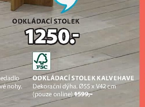 Odkládací stolek KALVEHAVE