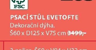 PSACÍ STŮL EVETOFTE