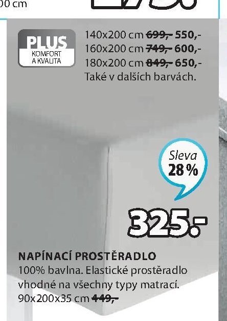 Napínací prostěradlo