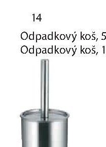 Odpadkový koš 5 L