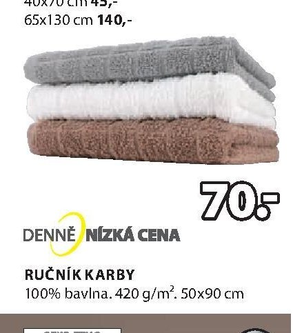 Ručník KARBY
