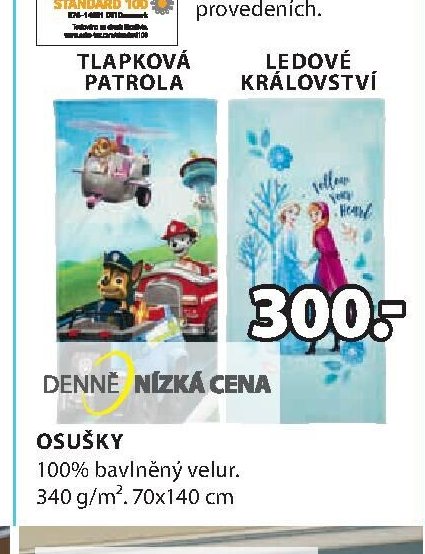 Osuška TLAPKOVÁ PATROLA