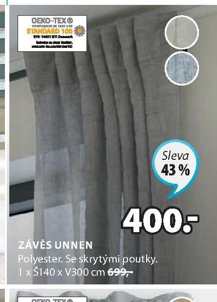 Závěs UNNEN
