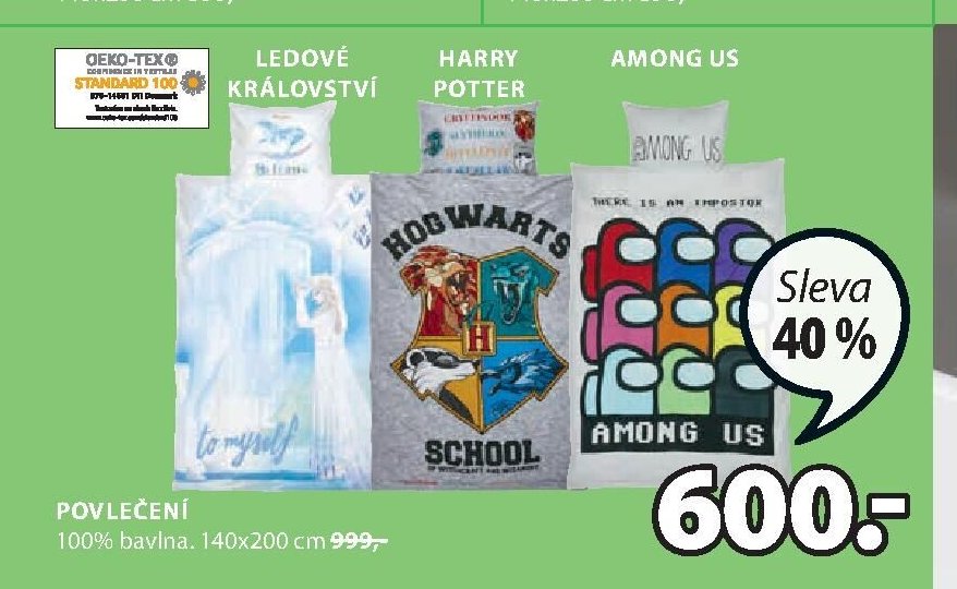 POVLEČENÍ (LED, HP, AU)
