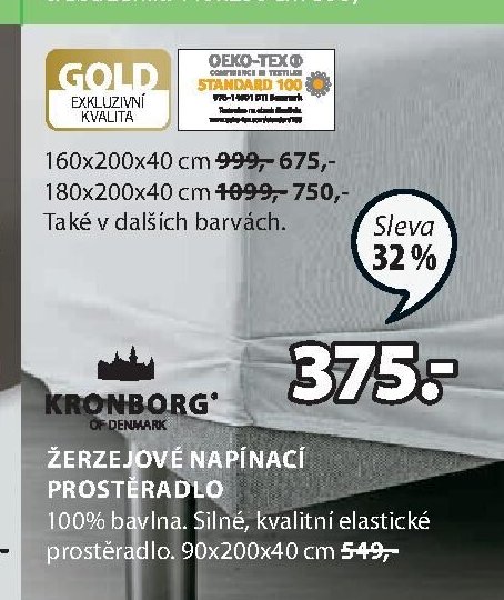 ŽERZEJOVÉ NAPÍNACÍ PROSTĚRADLO