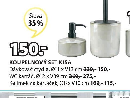 Koupelnový set KISA