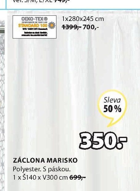 Záclona MARISKO