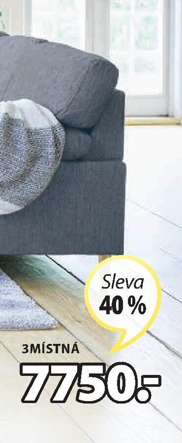 3místná pohovka Gedved