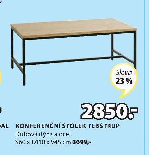 Konferenční stolek Tebstrup
