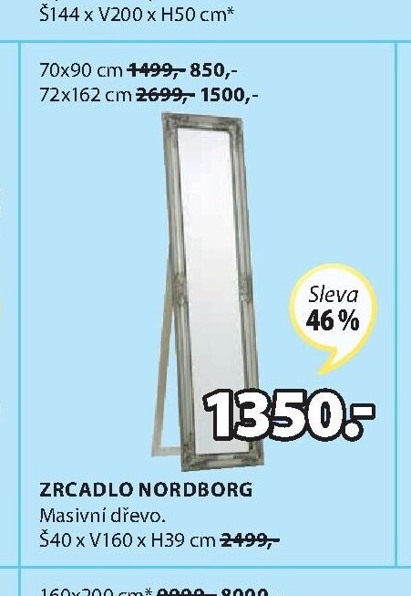 Zrcadlo NORDBORG