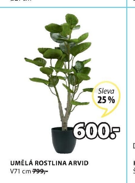 UMĚLÁ ROSTLINA ARVID