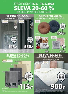 akční leták Jysk 11.5.2022-24.5.2022