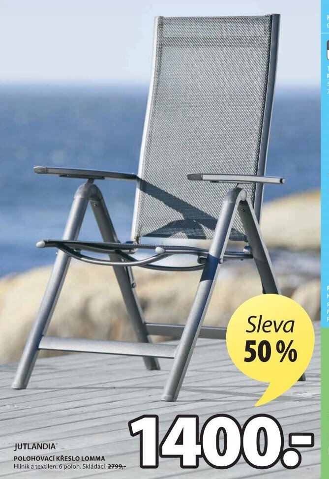 JUTLANDIA Polohovací křeslo LOMMA