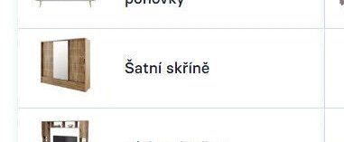 Šatní skříně
