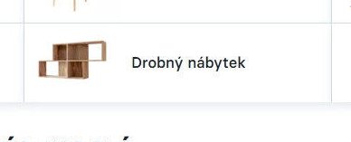 Drobný nábytek