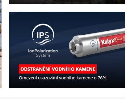 IonPolarization System - Odstranění vodního kamene