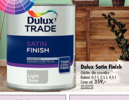 Dulux Satin Finish
