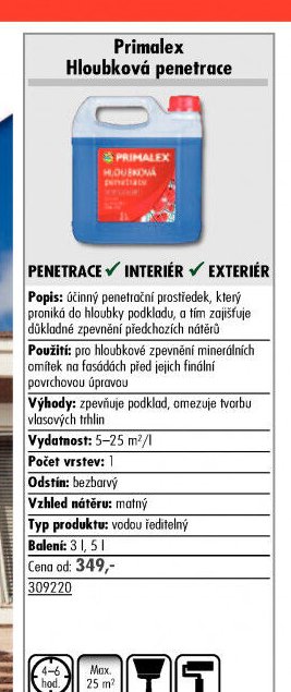 Primalex Hloubková penetrace