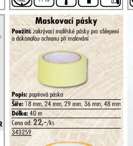 Maskovací pásky