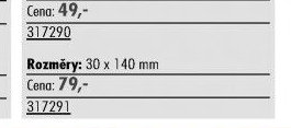 štětka plochá na strukturní barvy 30 x 140 mm