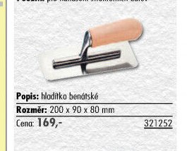 Hladítko benátské