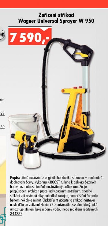Zařízení stříkací Wagner Universal Sprayer W 950