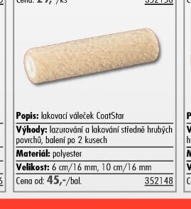lakovací váleček CoatStar