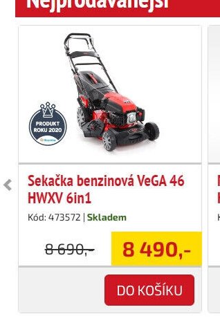 Sekačka benzínová VeGA 46 HWXV 6in1