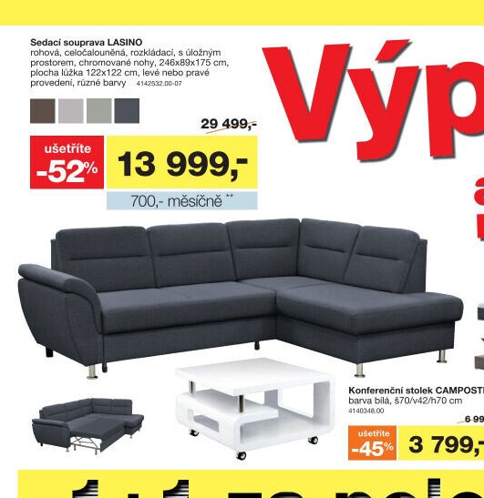 Sedací souprava LASINO