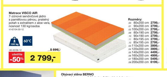 Matrace VISCO AIR
