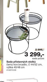 Sada přístavných stolků