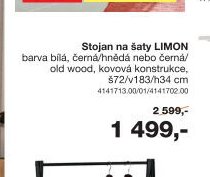 Stojan na šaty LIMON
