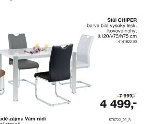 Stůl CHIPER