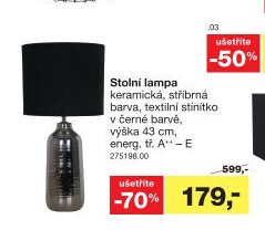 Stolní lampa