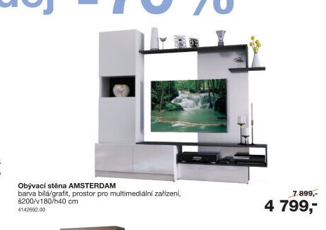 Obývací stěna AMSTERDAM