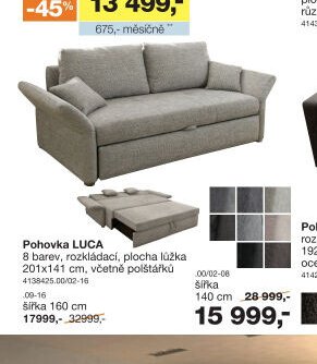 Pohovka LUCA