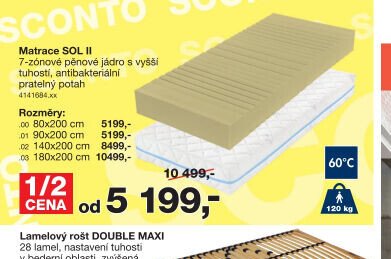 Matrace SOL II