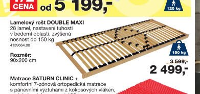 Lamelový rošt DOUBLE MAXI