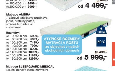 Matrace AMBRA
