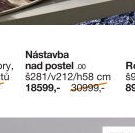 Nástavba nad postel AULIN