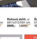 Rohová skříň AULIN