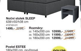 Noční stolek SLEEP