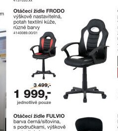 Otáčecí židle FRODO